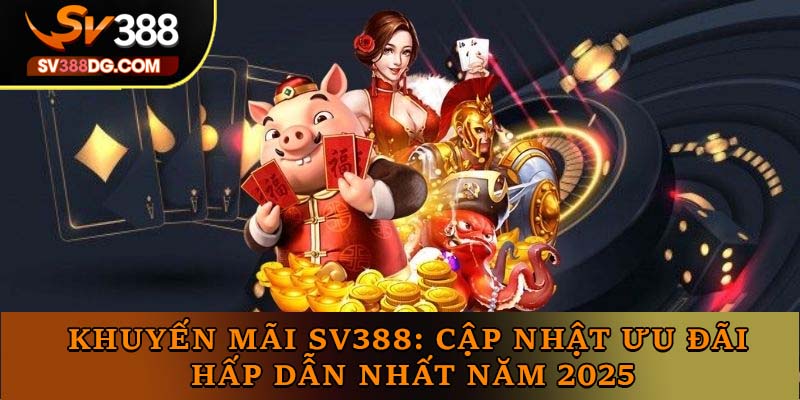 Khuyến Mãi SV388: Cập Nhật Ưu Đãi Hấp Dẫn Nhất Năm 2025 Khuyến Mãi SV388: Cập Nhật Ưu Đãi Hấp Dẫn Nhất Năm 2025