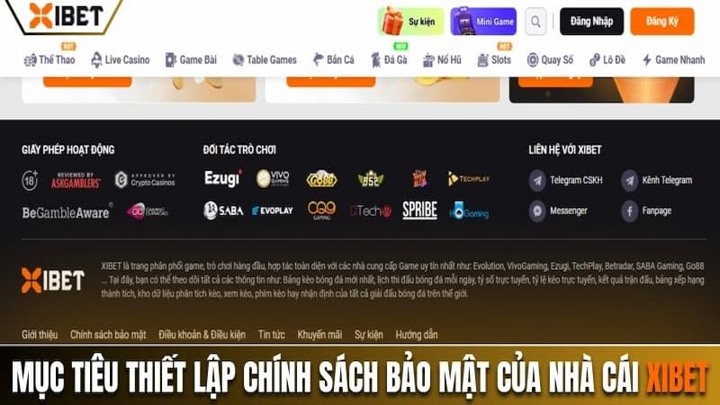 Giới thiệu về chính sách xibet